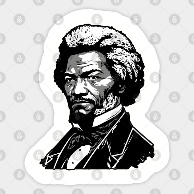 Frederick Douglass Sticker by UrbanLifeApparel